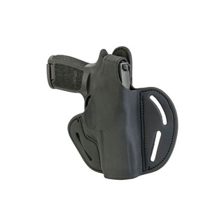 1791 Gunleather - Reinforced Thumb Break Holster - Stealth Black, Right Handed, Leather, Sig Sauer P320 Carry, Bhx5s - BHX-5S-SBL-R