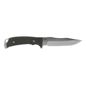 Sog Knives - Pillar Fixed Blade Knife - Black, Clip Point, Plain Edge, 5" Blade - SOG-UF1001-BX