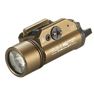 Streamlight - Tlr-1 Hl Weaponlight - Fde Brown, 1000 Lumens - 69267