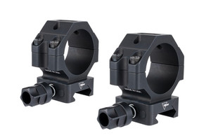 Trijicon - Scope Rings W/ Q-loc - Black, Medium, Fits 34mm Tubes, 1.1"h - AC22069