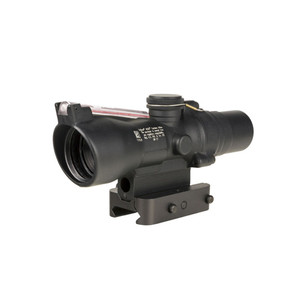 Trijicon - Compact Acog Scope - Matte, 2x20mm, Red Crosshair Reticle, Qloc Mount - TA47-C-400343