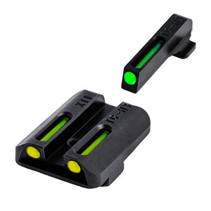 Truglo - Tfo Tritium/fiber-optic Day/night Sight - Sf Xd, Green/yellow - TG-TG131XTY
