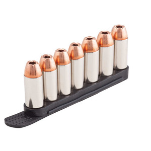 Tuff Products - Quickstrips - 7 Round, .357/.38/.40s&w/6.8mm - Black, 2 Set - 7002-BP-7357