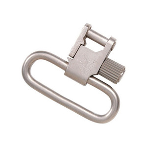 Uncle Mike's - Qd Super Swivel With Tri-lock - Nickel-plated, 1 Inch - 10932