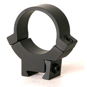 Warne Scope Mounts - All Steel .22 Rimfire Rings - Matte, Medium, 1" - 721M