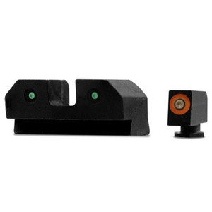 Xs Sights - R3d Night Sights Orange - Glock 17,19,22-24,26,27,31-36,38 - GL-R012P-6N