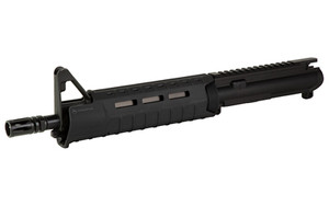 Aero Precision AR15 Complete Upper, 223 Remington/5.56 NATO, 10.5" Barrel, 1:7 Twist, A2 Front Sight Block, Carbine Gas System, Magpul MOE Handguard, Anodized Finish, Black, Does Not Include BCG or Charging Handle APAR502505M3