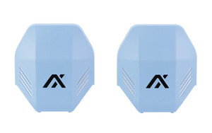 AXIL MX Plate, Fits MX Pro/Electronic/Passive Earmuffs, Blue MX-PLT-B