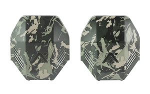 AXIL MX Plate, Fits MX Pro/Electronic/Passive Earmuffs, Black Camo MX-PLT-BC