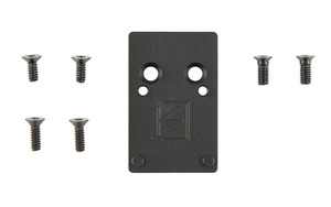 Calculated Kinetics Adapter Plate, RMR Footprint, Fits Canik Mete, Anodized Finish, Black CKMETE-RMRDT