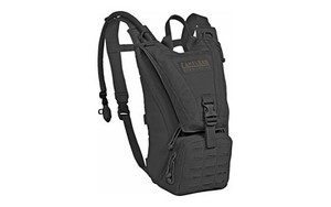 Camelbak Ambush Hydration Pack, Black, Made of Cordura, 16"x10"x6", Mil Spec Crux Short Reservoir Included, Reservoir Holds 3 Liters 1722001000