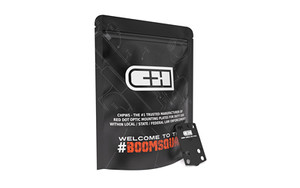 C&H Precision Optic Mounting Plate, For S&W Shield Plus to Holosun EPS/EPSC, Anodized Finish, Black, Includes Mounting Screws SWMP-SHIELD-EPS-PLUS