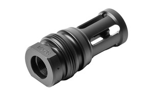 Dead Air Armament RXD Xeno BirdCage Flash Hider, 6MM, 1/2X28 Thread Pitch, Nitride Finish, Black RXD684