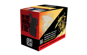 Die Free Co Kung Fu Grip, Rifle Grip, Black, Fits AR-15/AR-10, Display Carton Includes (10)-Kung Fu Grips CARTON-10-KFG-BLK