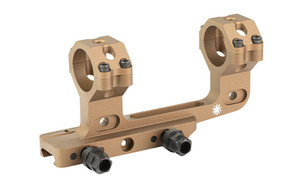 IRAYUSA Cantilever Scope Mount, 30mm, 2.05" Height, Hardcoat Anodized Finish, Tan, Fits Picatinny DLOC-C130-2050-T
