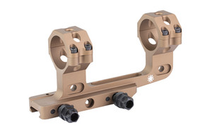 IRAYUSA Cantilever Scope Mount, 34mm, 2.05" Height, Hardcoat Anodized Finish, Tan, Fits Picatinny DLOC-C134-2050-T