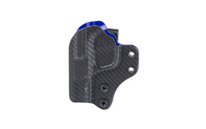 DeSantis Gunhide LIFEGUARD, Inside Waistband Holster, Fits Smith & Wesson M&P Shield 9/40/Shield M2.0 9/40/Shield Plus 9MM With or Without Red Dot, Ambidextrous, Kydex Construction, Carbon Fiber Finish, Black 216KJX7Z0