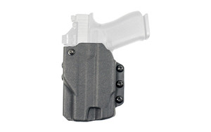 DeSantis Gunhide Quantico Undercover Outside Waistband Holster Left Hand Black Fits Glock 43X MOS with TLR-7 218KB6YZ0 Kydex