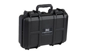 Evolution Outdoor Liberator, Single Pistol Case, 12.6"X9.41"X4.41", Polypropylene Construction, Black SPC-31305