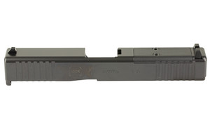 GLOCK OEM MOS Slide, Fits GLOCK 19 Generation 3, Optics Ready, Includes MOS Slide with Assembled Internals, MOS Cover Plate, and Standard Sights 79008