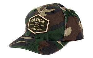 GLOCK Cap, Quadcam, One Size Fits Most, Camo, Cotton, Snap Back AP95880