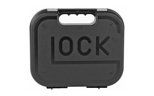GLOCK OEM Gun Case, Single Handgun 10.5" x 9" x 2.5" Black, Includes Bore Brush, Cleaning Rod, Cable Lock and Owner's Manual CASE2928