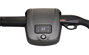 Hornady RAPiD Safe, Shotgun Wall Lock, Keypad or RFiD, Includes Wristband, Key Fob and RFiD Stickers 98180