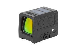 Holosun Technologies AEMS Micro, Gold Dot, Enclosed Pistol Sight, 2 MOADot and 32 MOA Circle, Anodized Finish, Black, Includes RMSc-AEMS MICRO Adapter Plate AEMS-MICRO-GD