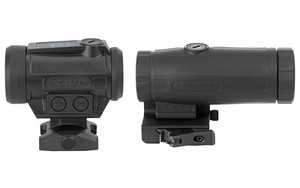 Holosun Technologies ARO EVO & HM3X Magnifier, Red Dot, Special Purpose Reticle, Fits 1913 Picatinny Rail, Lower 1/3 Co-Witness Mount, Black ARO-EVO-SPR-RD-HM3X