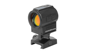 Holosun Technologies SCRS, Red Dot Sight, Non-Magnified, Fits 509T Footprint, Red Ring & 2 MOA Dot, Matte Finish, Black, Solar with 2032 Battery SCRS-RD-MRS