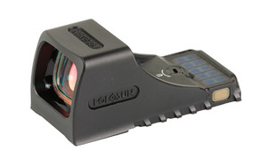 Holosun Technologies SCS, Green Dot Sight, Non-Magnified, Fits CZ-P10 Handgun, Green 2 MOA Dot with 32 MOA Circle, Anodized Finish, Black, Solar with Internal Battery SCS-P10-GR