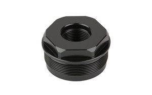 HUXWRX Safety Co. Direct Thread Adapter, 1/2X28 Threads, Fits HUXWRX RAD 9/RAD 45, Matte Finish, Black 1984