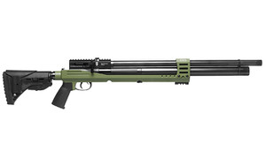 JTS Group Airacuda PRS Max, Air Rifle, Pre-Charged Pneumatic, .25 Caliber Pellet, 920 Feet Per Second, 18" Barrel, Matte Finish, Green and Black, 10 Rounds JAGPRSM25G