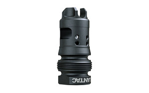 LanTac USA LLC Dragon Muzzle Brake, 308 Winchester/7.62 NATO, Fits AR Rifles, 5/8X24 Thread Pattern, Dead Air Xeno HUB Compatible, QPQ Finish, Black DGN762B-DAX