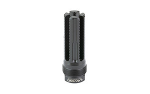 LanTac USA LLC Lamprey, Plan B Hub Mount Flash Hider, 5.56 NATO, Threaded 1/2X28, QPQ Finish, Black, Full Size LAM-556FH-PBL