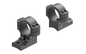 Leupold BackCountry, Rings, 1" Medium, 2 Piece, Fits Remington 700 Long Action, Matte Finish, Black 187348