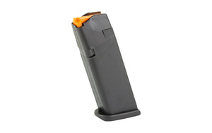 GLOCK OEM Magazine, 45ACP, 13 Rounds, For GLOCK 21, Orange Follower, Black 74198