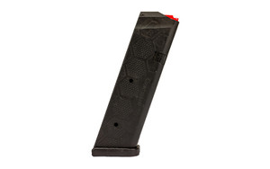 HEXMAG Magazine, HX, 9MM, 17 Rounds, Black, Fits Glock 17Carbon Fiber Series2 HX17-GLKS2-CFC