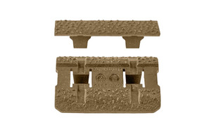 Magpul Industries M-LOK Rail Covers, Type 2 Rail Cover, Includes 6 panels, Fits M-LOK, Modified Coyote Brown MAG603-MCB