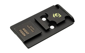 Night Fision Pistol Optic Plate, Fits Full Size Glock MOS, Aimpoint ACRO, Black GLK-OP-ACRO-FSMOS