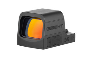 OSight Osight SE, Handgun Sight, RMSc Footprint, Anodized Finish, Black, 2 MOA Red Dot and 32 MOA Circle, Side Load CR1620 Battery OSIGHTSE