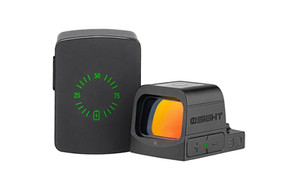 OSight Osight S, Handgun Sight, RMSc Footprint, Anodized Finish, Black, 2 MOA Red Dot and 32 MOA Circle, Includes Charging Cover, Adjustment Tool, and Screw Kit OSIGHTSRDDOTBK