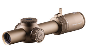 Primary Arms PLxC, Rifle Scope, 24MM Objective, 1-8X Magnification, 30mm Main Tube, First Focal Plane, Illuminated ACSS NOVA Reticle, .1 MRAD, Flat Dark Earth PA-PLXC-1-8x24S-NOVA-FDE