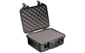 Pelican Protect Case, 12"X9"X5.25", Black 1400-000-110