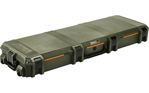 Pelican V800, Vault Double Rifle Case, With Foam, Olive Drab Green, 56.11"x 19.15"x 6.65" VCV800-0000-ODG
