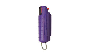 PS Products Blue Heat, Pepper Spray, .5oz, Aerosol Can, Includes Purple Hard Case and Keychain EHC14PUBH-C