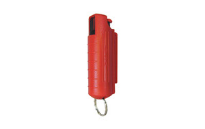 PS Products Blue Heat, Pepper Spray, .5oz, Aerosol Can, Includes Red Hard Case and Keychain EHC14RDBH-C