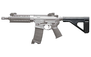 SB Tactical SOB, Pistol Stabilizing Brace, Fits AR Pistol Buffer Tube, Black, Includes Adjustable Nylon Strap SOB-01-SB