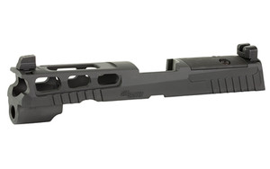 Sig Sauer P320F PROCUT Slide Assembly, XRAY3 Sights, R2 Optic, Compatible with 4.7" 9MM Barrel, Nitron Finish, Black 8900950