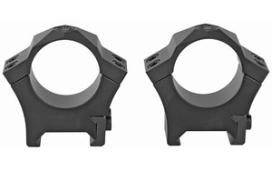 Sig Sauer Alpha Hunting Ring, 1" Med, Black, Steel, Picatinny SOA10007